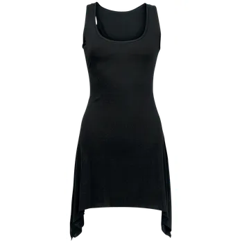 Top Gotika z Spiral - Gothbottom Vest - Ženy - černá