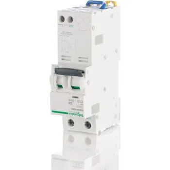 Proudový chránič Proudový chránič RCBO, řada: iC60H 2P 10A Montáž na lištu DIN vypínací citlivost 30mA, rozsah: Acti 9 Typ A