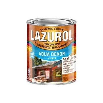 barva a nátěr na dřevo Lazurol Aqua Dekor V1315 - OŘECH
