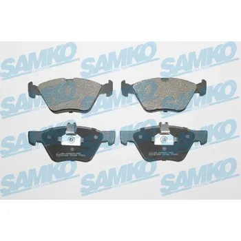 Brzdová destička Sada brzdových destiček, kotoučová brzda SAMKO 5SP406