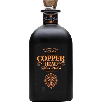 Gin Copperhead Black Batch 42% 0,5l (holá láhev)