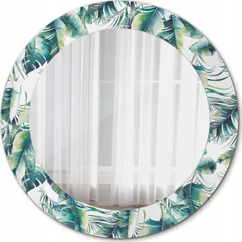 Zrcadlo Nástěnné Zrcadlo Rám Glamour Listy 60 cm