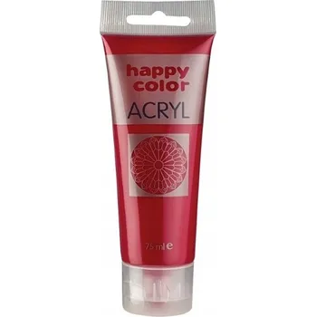 Vodová barva AKRYLOVÁ BARVA HAPPY COLOR 75 ml v tubě karmínový PIGMENT