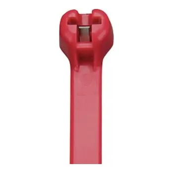 Stahovací páska Kabelové vázací pásky Nedá se uvolnit BT2S-M2 203mm 4,7 mm Červená Nylon Panduit