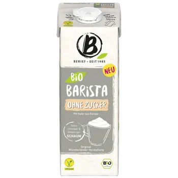 Rostlinné mléko Berief Barista bez cukru 1 l bio
