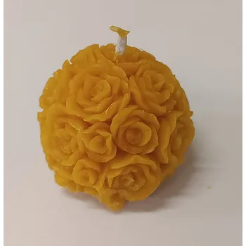 Svíčka Svíčka - Růže koule