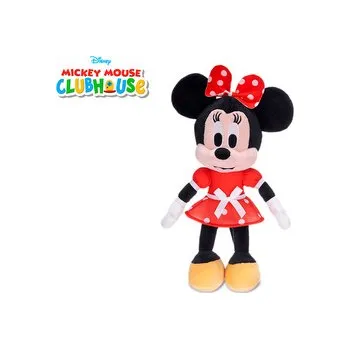 plyšák Minnie plyšová 40cm v červených šatech 0m+