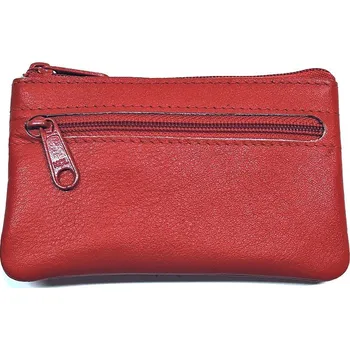 Krol 9342 B kožená klíčenka červená