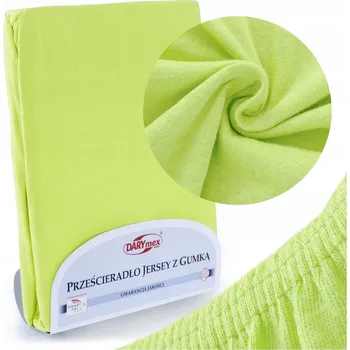 Prostěradlo Prostěradlo s Gumou Pletenina Jersey Komfortní Jednobarevné _D 180x200