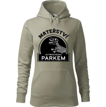 Pánská mikina Dámská mikina Mateřství Velikost (žena): XL, Vyberte barvu: Světlá khaki