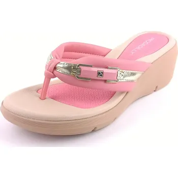 Dámské žabky Dámské žabky na klínku Piccadilly 540373-1 růžové 37