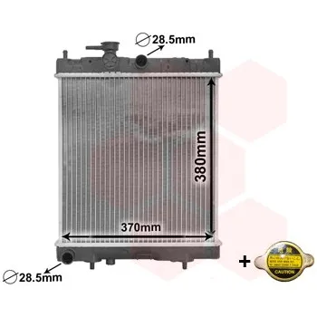 Autodíl Chladič, chlazení motoru VAN WEZEL 13002130