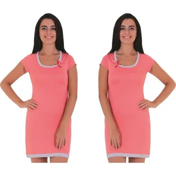 Cocoon Secret COC 8028 KG dámská noční košile M - ŠEDÁ