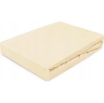 Prostěradlo Prostěradlo s Gumou Pletenina Jersey Komfortní Jednobarevné _D 80x160