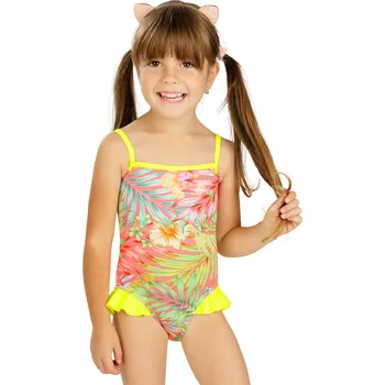 Dívčí plavky Dívčí jednodílné plavky 6C396 LITEX 104