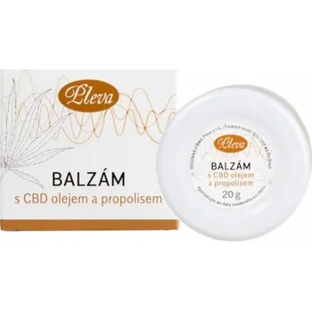 Bylinná léčivá mast Balzám s CBD olejem a propolisem