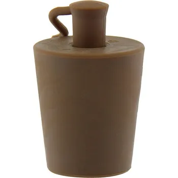 Zátka gumová 24/38 č.1 s otvorem pro zátku