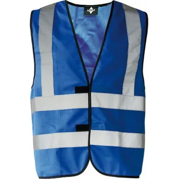 reflexní vesta Korntex Hannover Unisex bezpečnostní vesta KX140 Royal Blue M