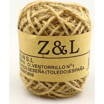 Stuha Pro Háčkování Jutový motouz 2 mm, 10 m hnědý