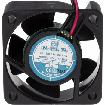 Počítačové chlazení RS PROAxiální ventilátor 12 V DC DC, průtok vzduchu: 13.8m³/h 1.44W88mA, 40 x 40 x 15mm