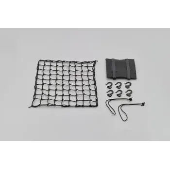 Zavazadlo na motocykl pružná zavazadlová síť s plastovými háčky (40 x 40 cm), Daytona