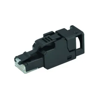 Síťový konektor TELEGÄRTNER 100023056 (J00026A3111) Nestíněný bezlisovací konektor RJ45 UFP8 T568B Cat.6A, AWG24/1–AWG23/1, AWG27/7–AWG23/7, blistr (10 ks)