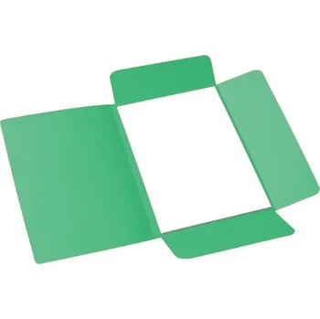 Odkládací mapa se 3 klopami, zelená