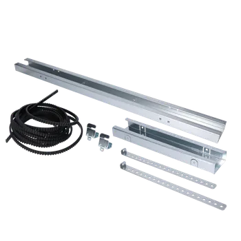 Pohon brány Prodloužení kolejnice k pohonu SPIDO32BKCE, délka 0,8 m + 8 m řemenu