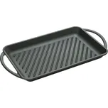 Grilovací pánev s držadly LITINA 33x21,5cm CATTARA