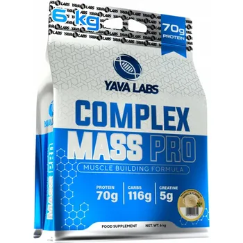 Fitness strava YAVALABS Complex Mass Pro Gainer 6 KG