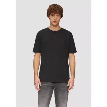 Pánské tričko Q/S s.Oliver pánské basic triko černé Velikost: M