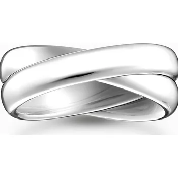 Hodinky Thomas Sabo TR2490-001-21-64 Damenring - Duo schmal silber