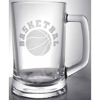 Sklenice Půllitr basketbal