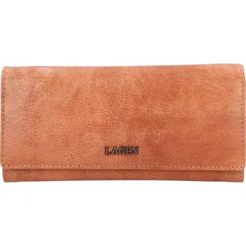 Lagen 7632 dámská kožená peněženka apricot
