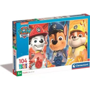Puzzle Puzzle 104 dílků s motivem Paw Patrol od Clementoni