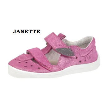 Dámská zdravotní obuv Beda Barefoot Sandály BF 0001/SD/W/TS JANETTE Velikost EU: 34, vnitřní délka: 222, vnitřní šířka: 82