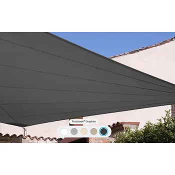 Krycí plachta Maanta Nepromokavý obdélník solaria plus 75km/h Barva látky: Nepromokavá Graphite, Rozměr: 3x4 m