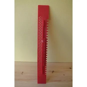 Zábrana proti myším plastová - červená