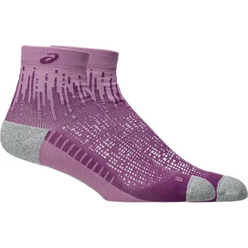 Dámské oblečení Asics Performance Run Sock Quarter 3013A980501 - dark ube/light ube 43-46