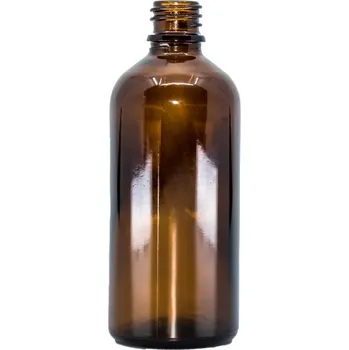 BEWIT Lahvička skleněná hnědá lesklá, 100 ml - 70 ks