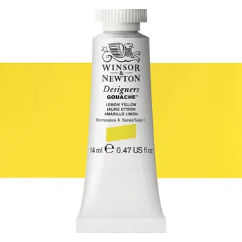 Vodová barva Kvašová barva Winsor & Newton - Lemon Yellow