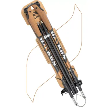 Trekingová hůl Skládací hole HAAKON Foldable bronze