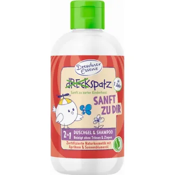 Sprchový gel JEMNÁ KOUPEL – pro DĚTI +1 – sprchový gel 2v1 – DRESDNER ESSENZ