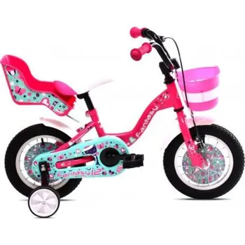Horské kolo Capriolo Fantasy BMX HT "12", pink-tyrkys , 2025