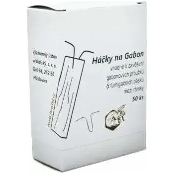 Háčky na Gabon nebo fumigační pásek - 50 ks