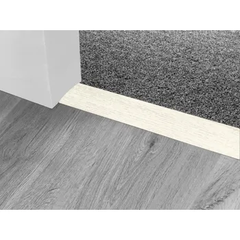 Podlahová lišta Profilteam přechodová lišta samolepící oblá 80x1000 Dub Vanila E15