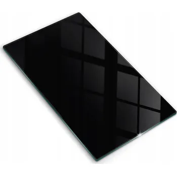 Kuchyňské prkénko Kuchyňské skleněné prkénko eko premium ideální 30x52 cm Barva černá