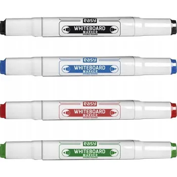 Popisovač na bílou tabuli, vícebarevný Easy Stationery 4 ks
