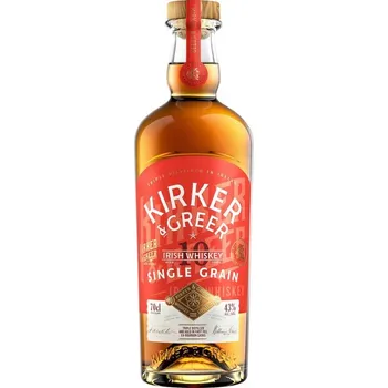 Whisky Kirker & Greer Single Grain 10yo 43% 0,7l (holá láhev)