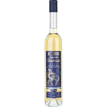 Pálenka Vizovická Slivovice 2014 Stanley ze sudu po rumu Angostura 48,5% 0,5l (holá láhev)